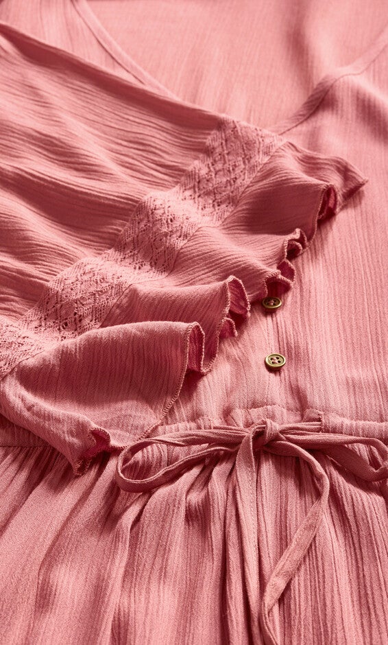 Cadence Dress - rosewood, PINK, alternate image number 5