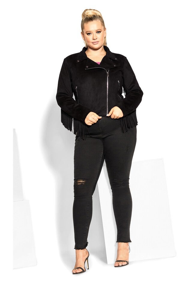 Angela Jacket - black, BLACK, alternate image number null