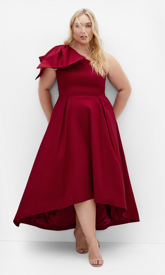 Crawford Maxi Dress - true red, RED, hi-res image number null