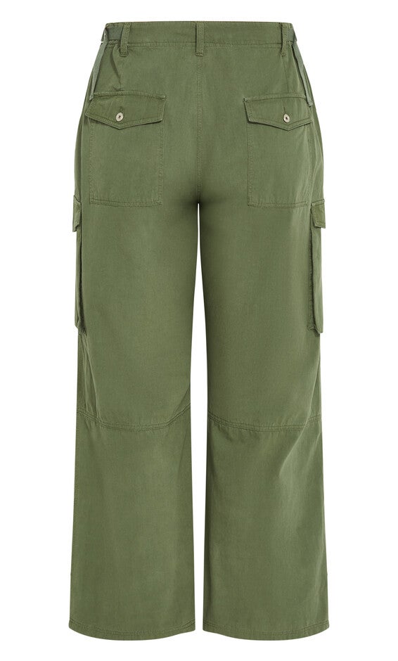 Mia Cargo Pant - olive, GREEN, alternate image number null