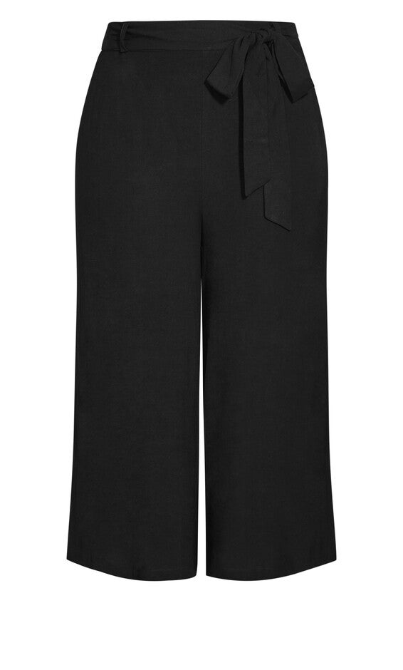 Nouveau Tie Pant - black, BLACK, alternate image number 2