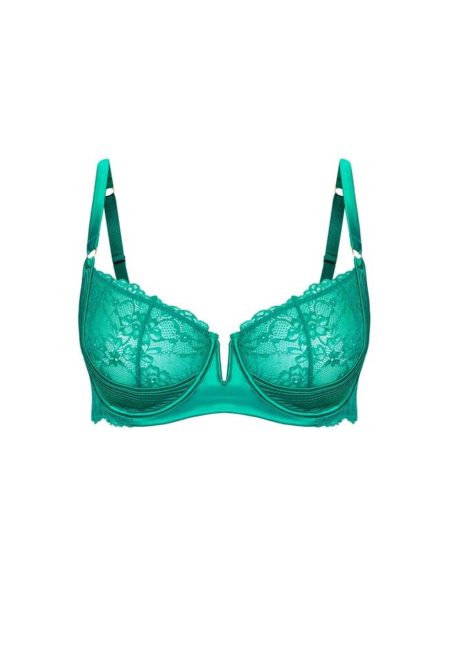 Marilyn Demi Underwire Bra - lapis, GREEN, alternate image number null