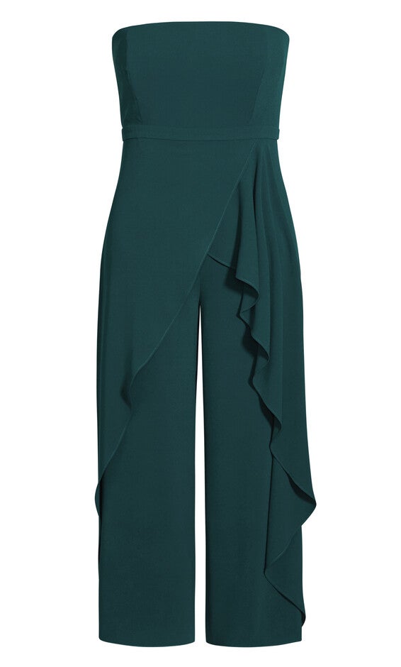 Attract Jumpsuit - emerald, GREEN, alternate image number 3