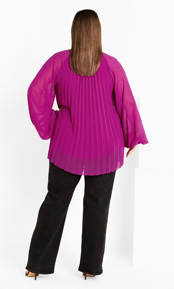 Crysta Top - magenta, PURPLE, alternate image number 3