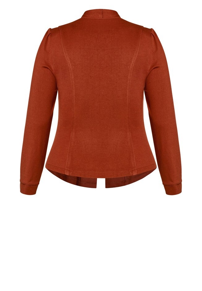 Piping Praise Jacket - ginger, ORANGE, alternate image number 4