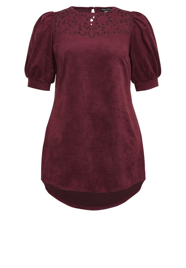 Whitney Dress - ruby, RED, alternate image number null
