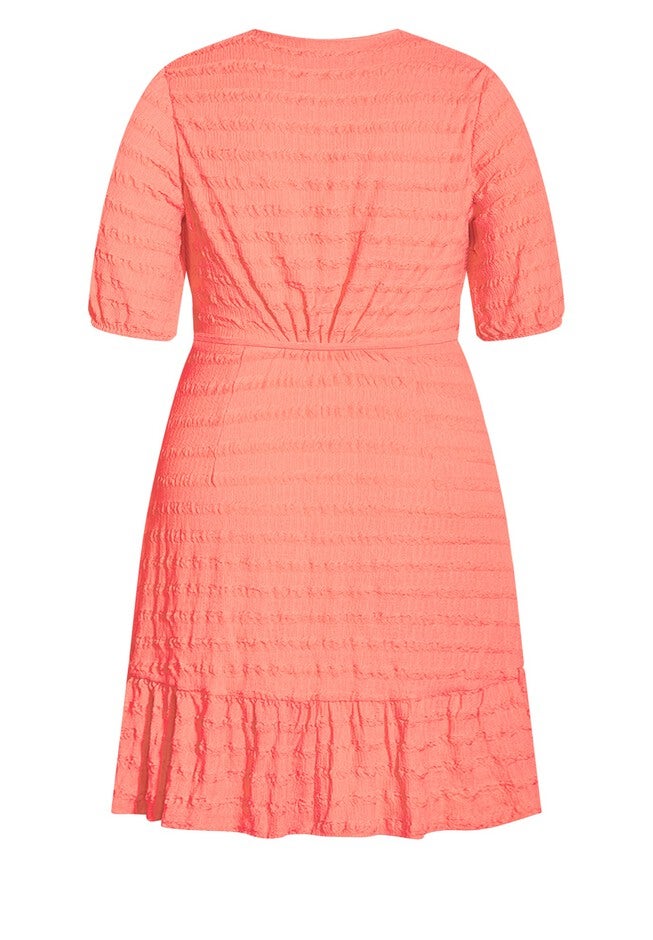 Sweet Romance Dress - peach, ORANGE, alternate image number 3
