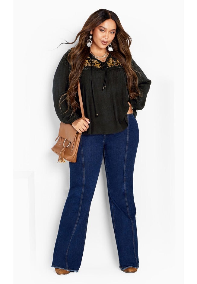 Skye Top, BLACK, on-hover image number null
