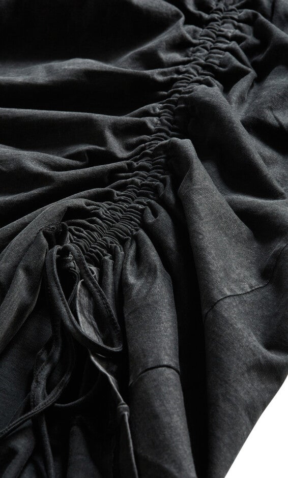 Ivy Wash Dress - black wash, BLACK, alternate image number null