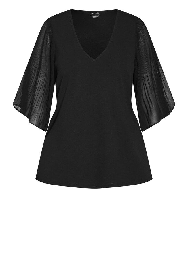 Eliana Top - black, BLACK, alternate image number 2