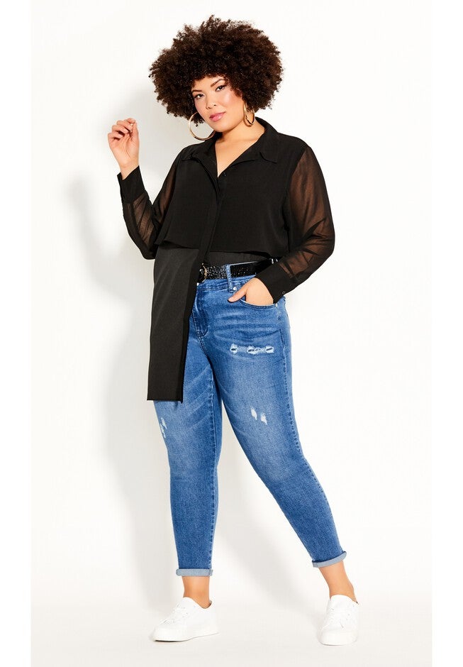 Fly Away Shirt - black, BLACK, alternate image number 3