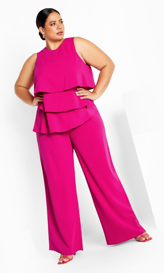 Alexis Jumpsuit - lipstick pink, LIPSTICK, hi-res image number null