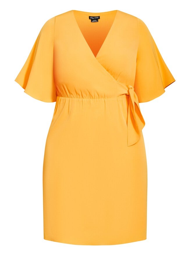Carly Dress - gold, YELLOW, alternate image number 2