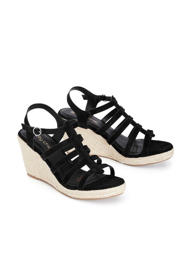 Millie Wedge - black, BLACK, alternate image number 5