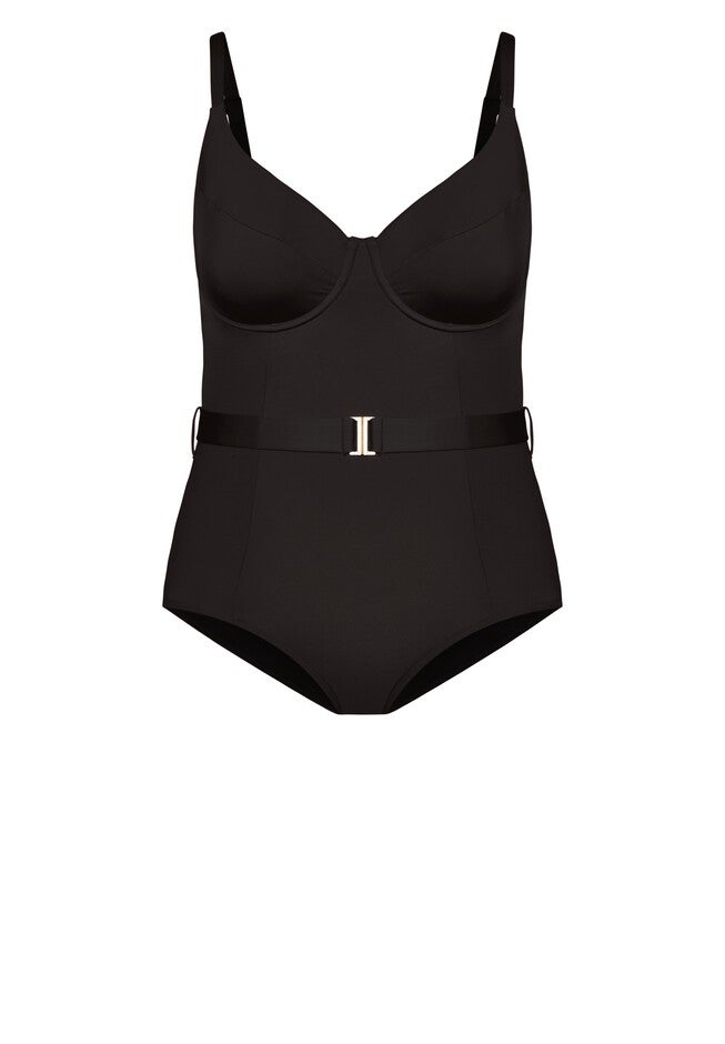 Lily Underwire 1 Piece - black, BLACK, alternate image number 3