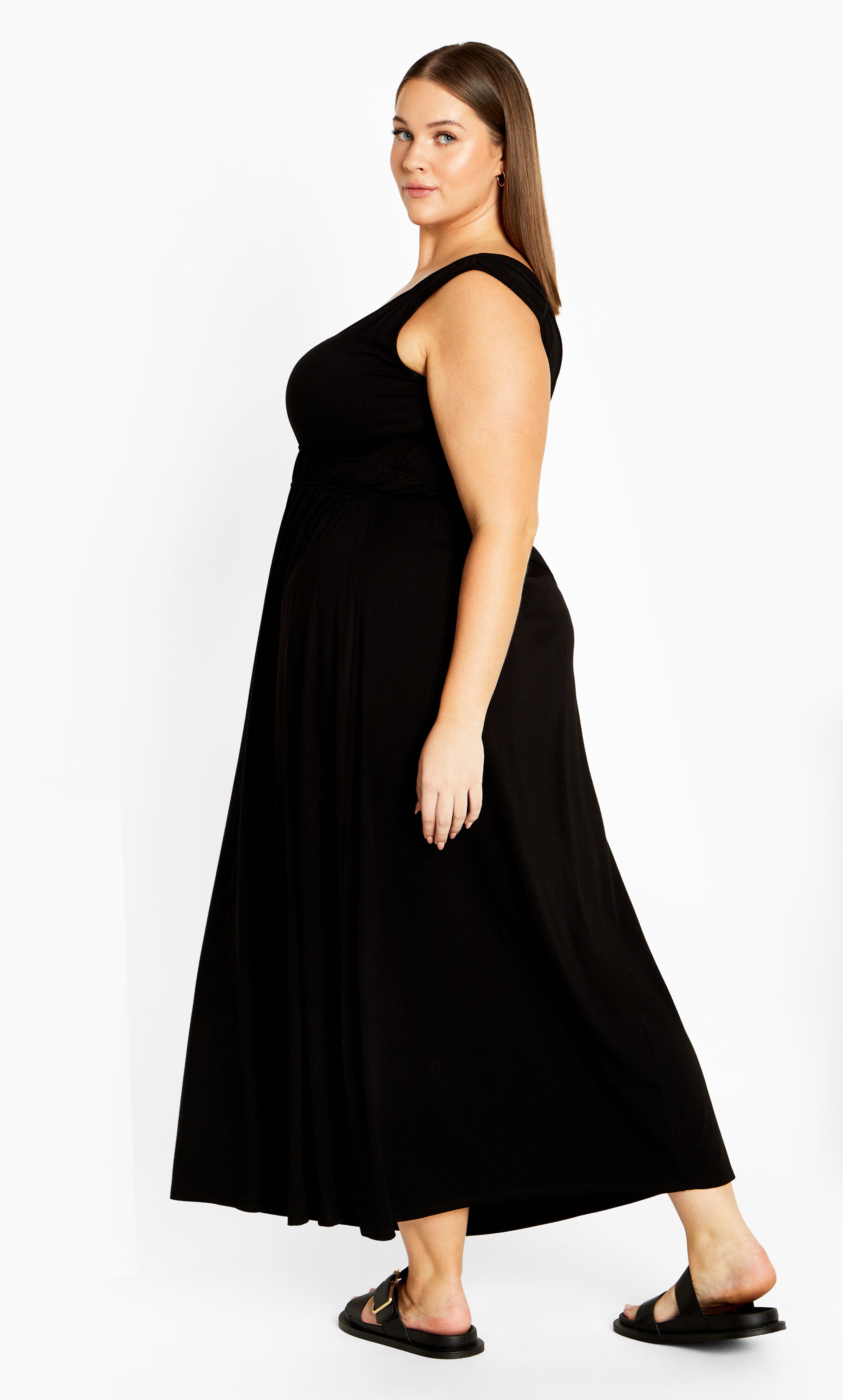 Lani Maxi Dress - black, BLACK, alternate image number 1