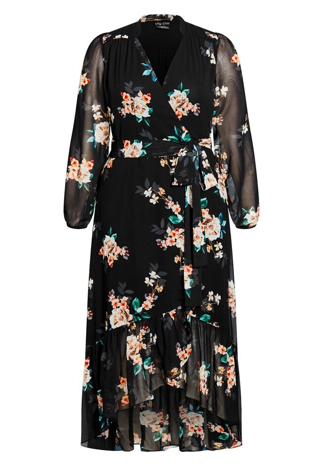 Vanessa Maxi Dress - black, BLACK, alternate image number 3