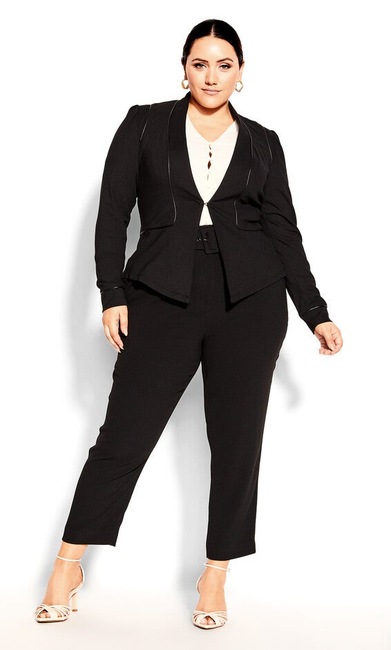 Piping Praise Jacket - black, BLACK, alternate image number 3