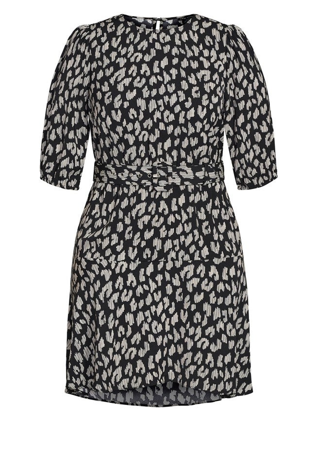 Line Play Dress - black, BLACK, alternate image number null