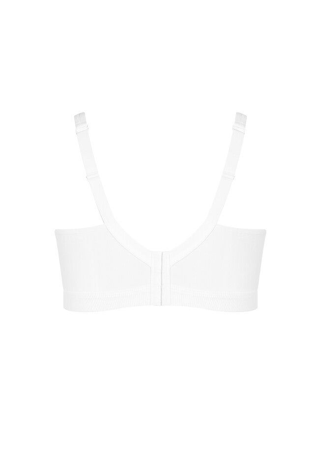 Wire Free Soft Cup Bra - white, WHITE, alternate image number null