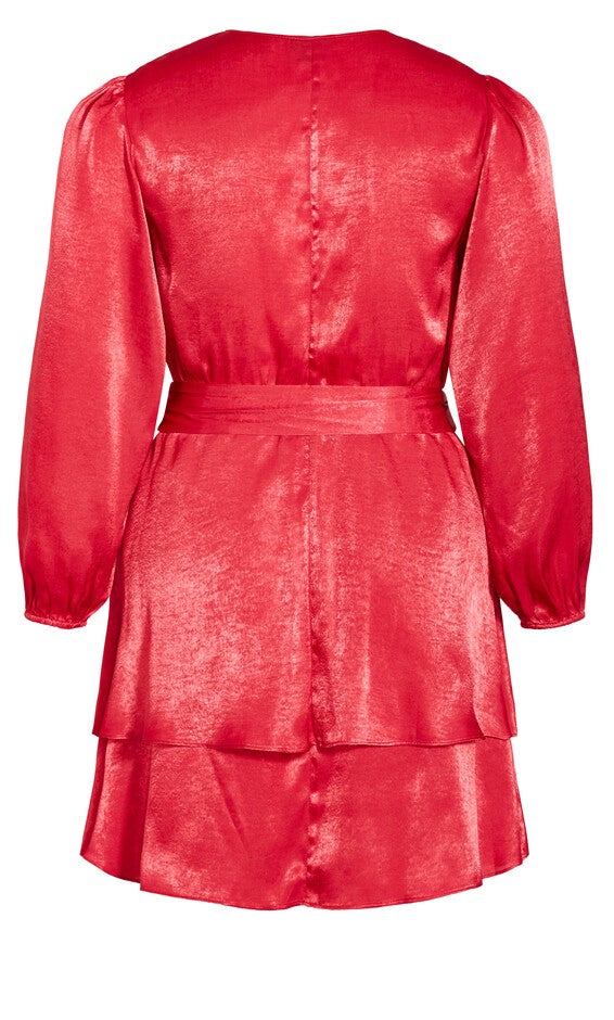 Wildfire Dress - red, RED, alternate image number 4