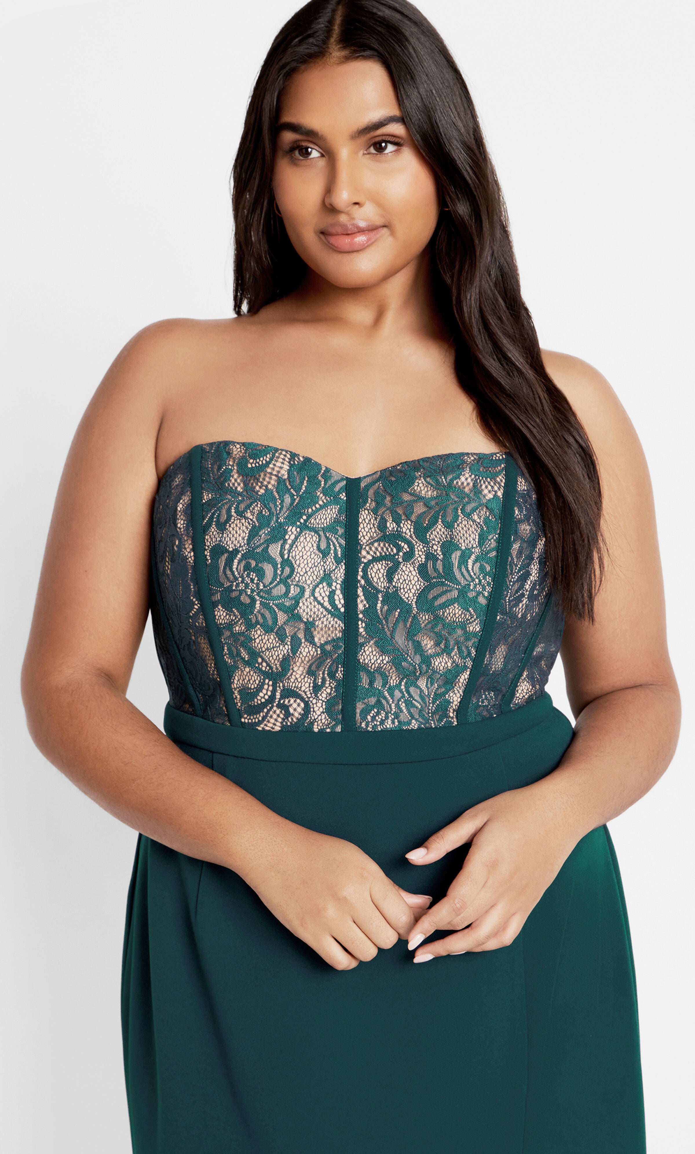 Perfect Date Dress - emerald, GREEN, alternate image number 2
