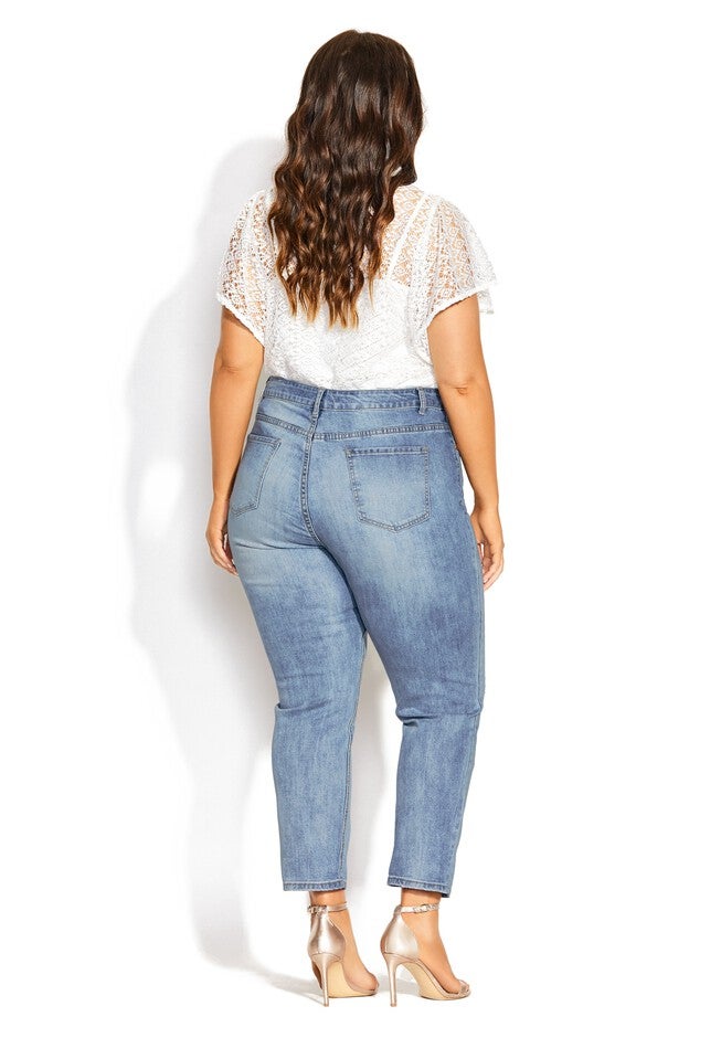 Harley Hi Rise Skinny Jean - denim, BLUE, alternate image number 5
