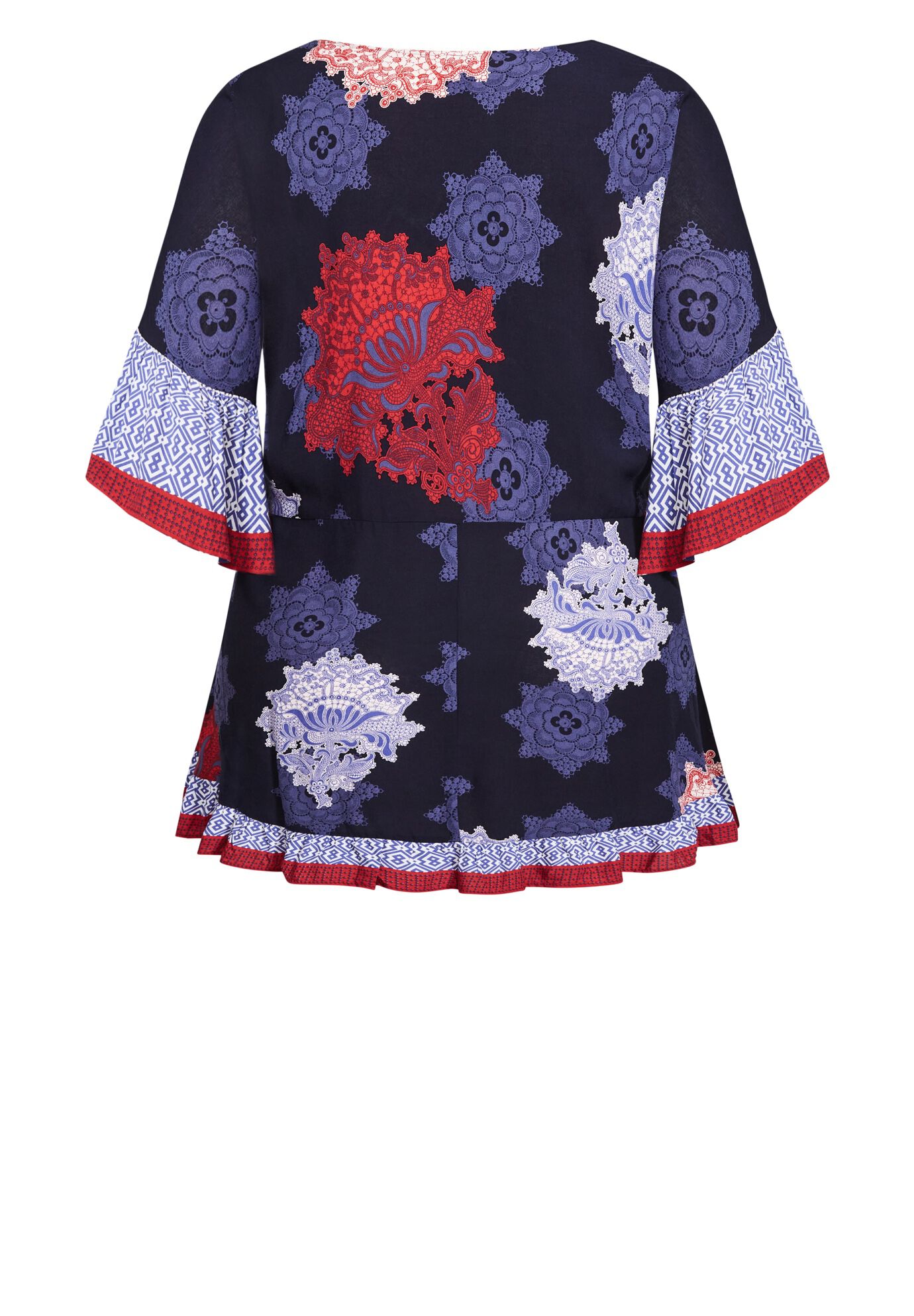 Harper Border Tunic, DAYBREAK BORDER, alternate image number 5