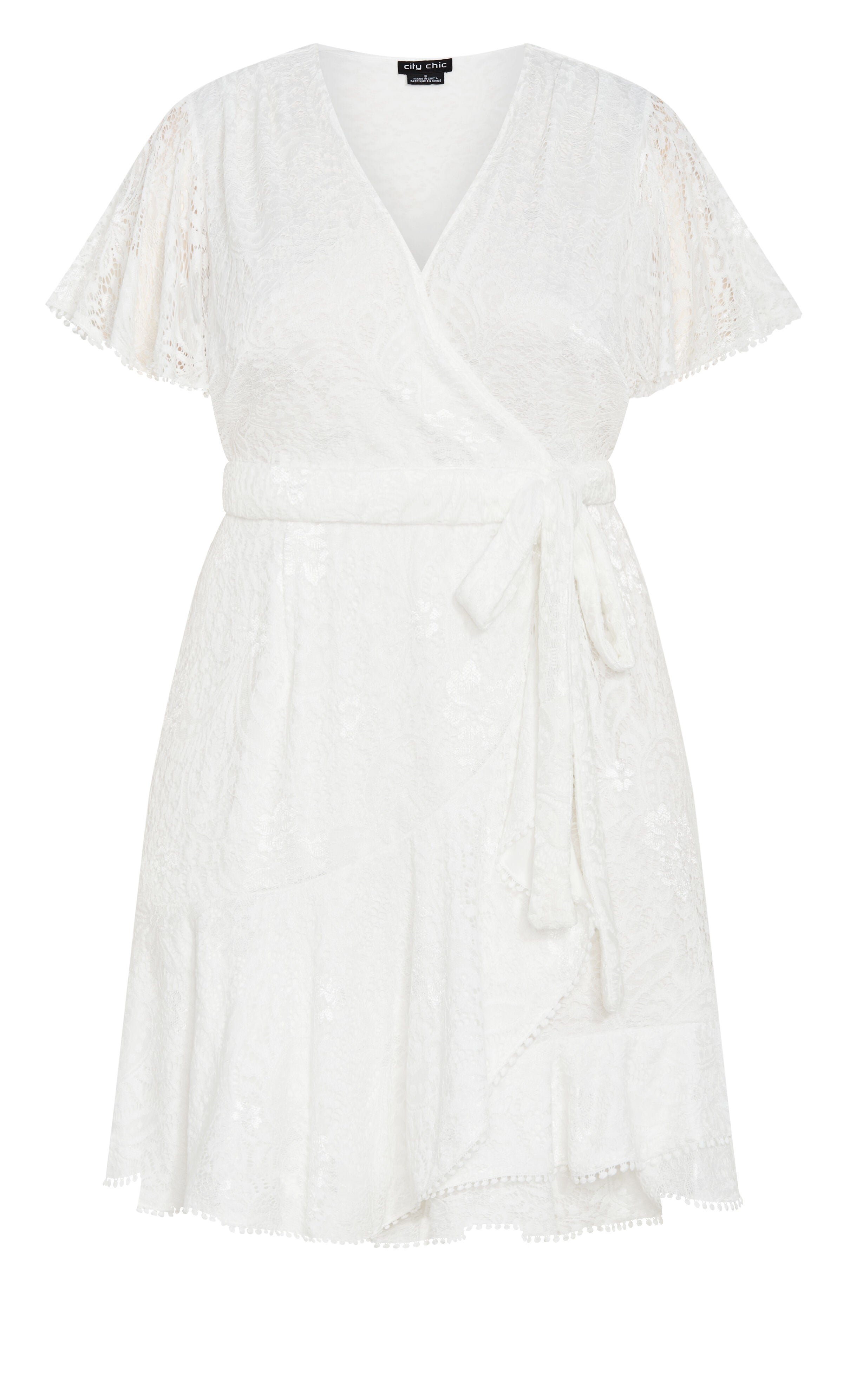 Sweet Lace Dress - ivory, WHITE, alternate image number 3