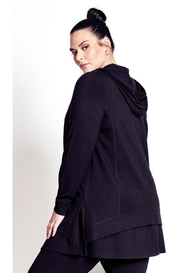 Weekender Bamboo Jacket - black, BLACK, alternate image number 4