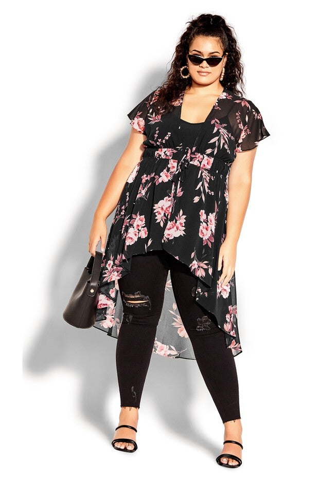 Pretty Rose Jacket - black, BLACK, alternate image number 2