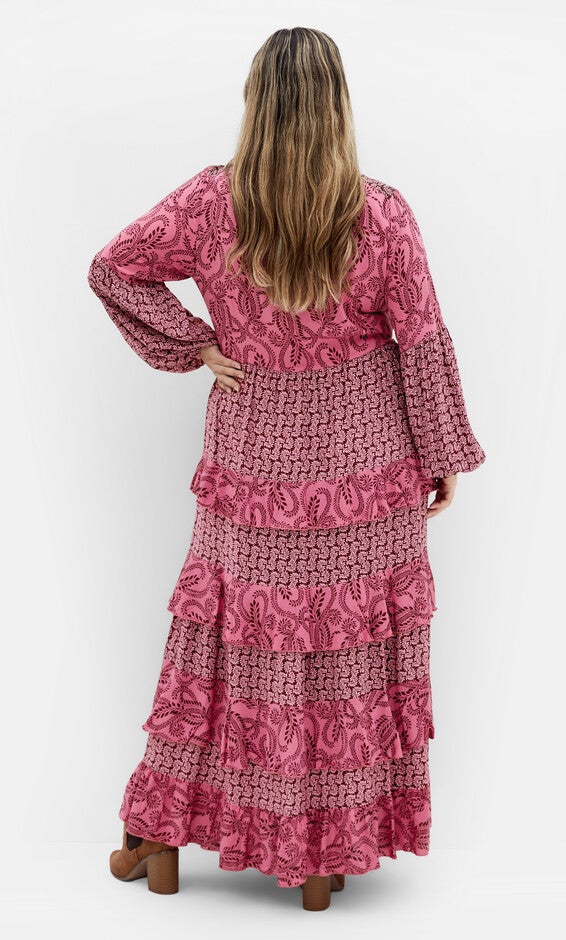 Dreamweaver Maxi Dress - rose, PINK, alternate image number null