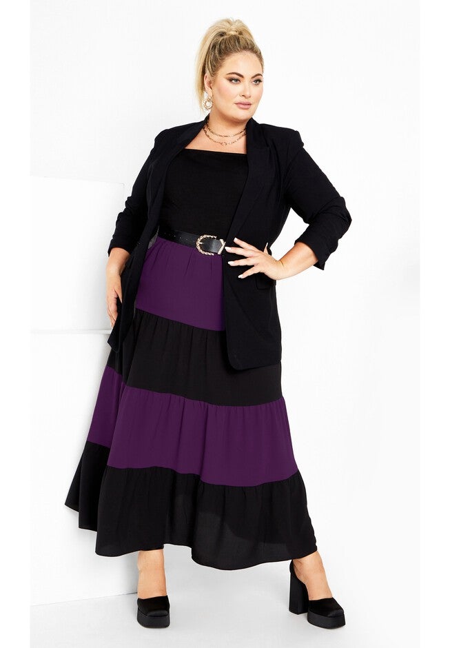 Mischa Skirt - petunia, PURPLE, alternate image number null