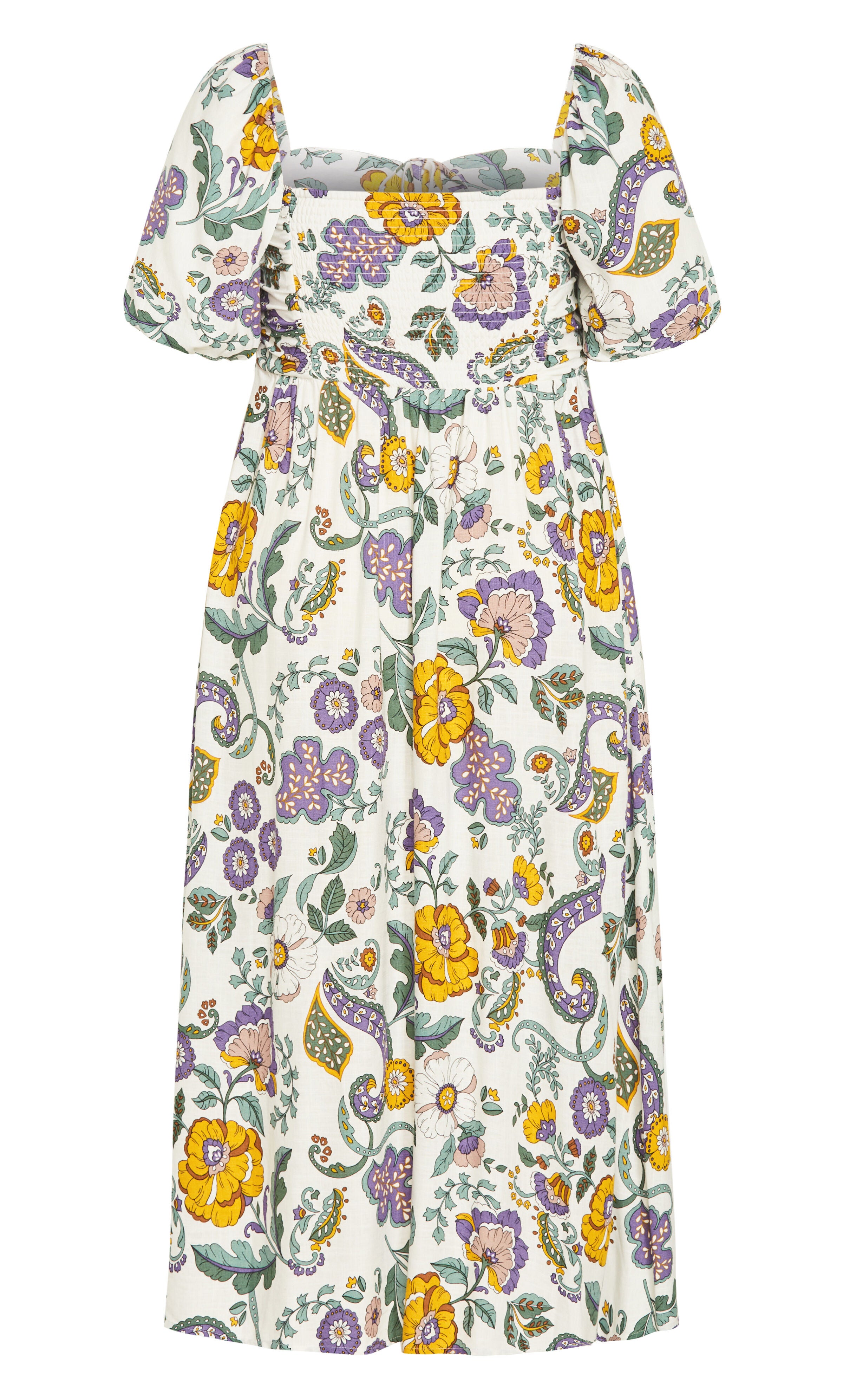 Ellea Maxi Dress - jacaranda, WHITE, alternate image number 4