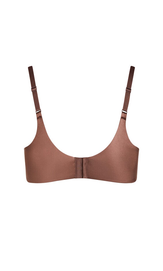 Smooth & Chic T-Shirt Bra - espresso, BROWN, alternate image number 4