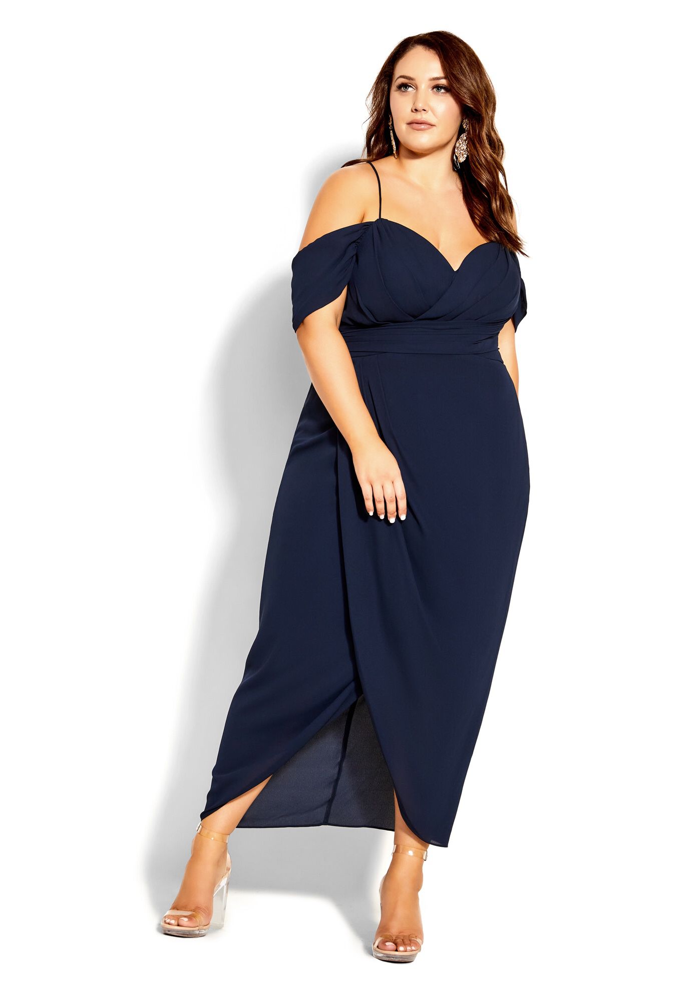 Entwine Maxi Dress - navy, BLUE, on-hover image number 1