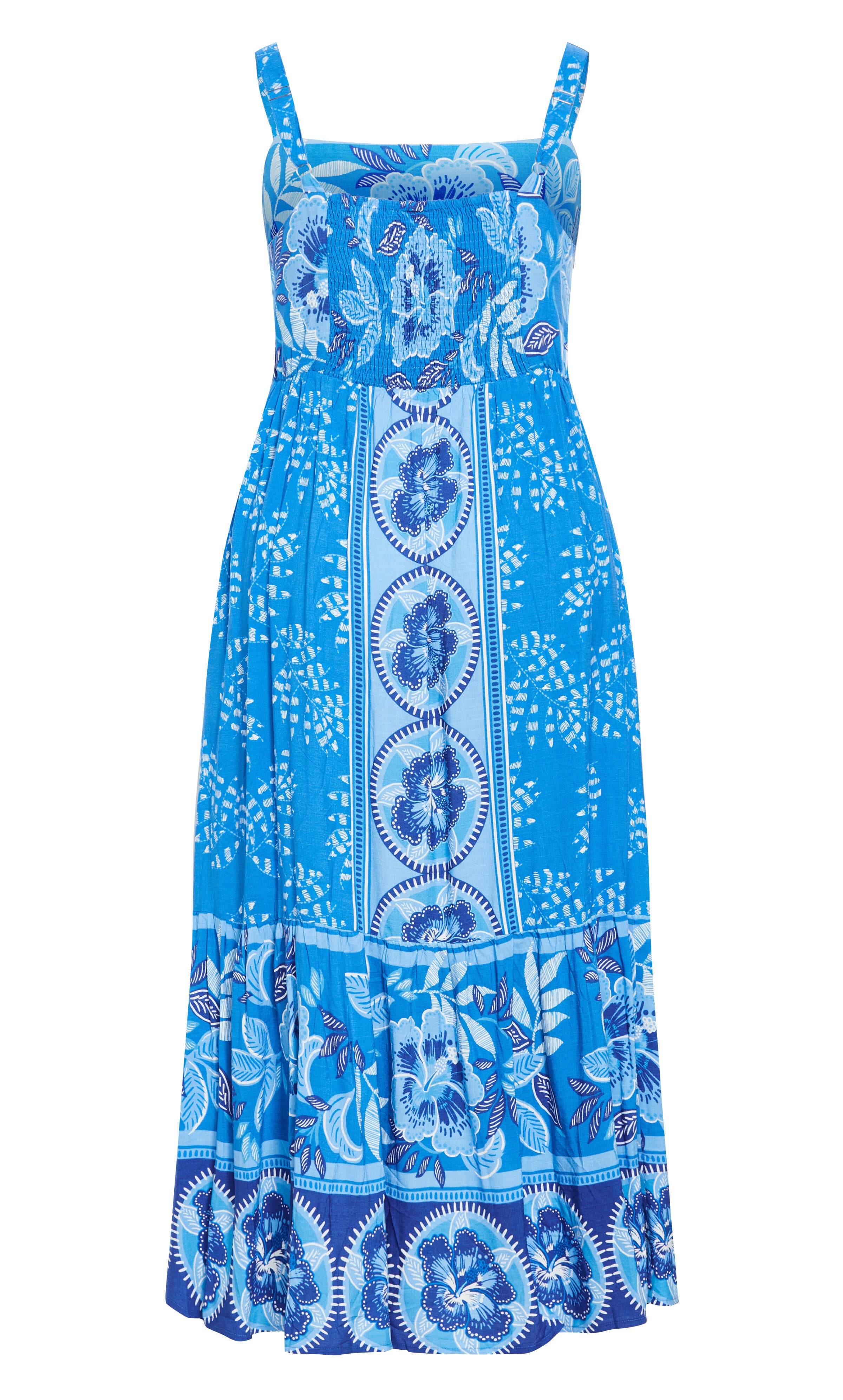 Eden Placement Maxi Dress - ice blue, BLUE, alternate image number 4