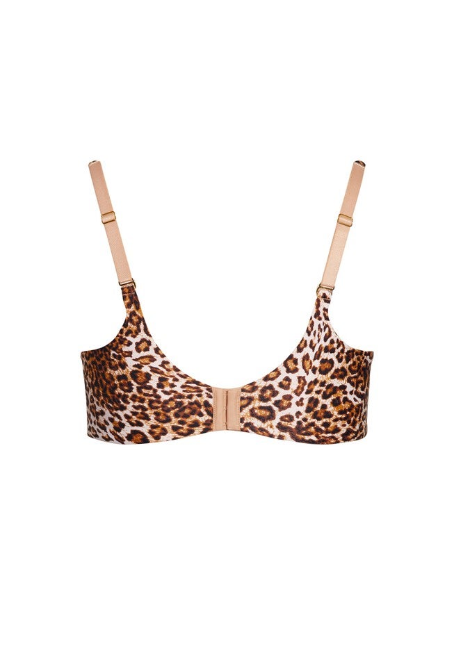Bodycon Contour Bra - animal, BEIGE, alternate image number 3