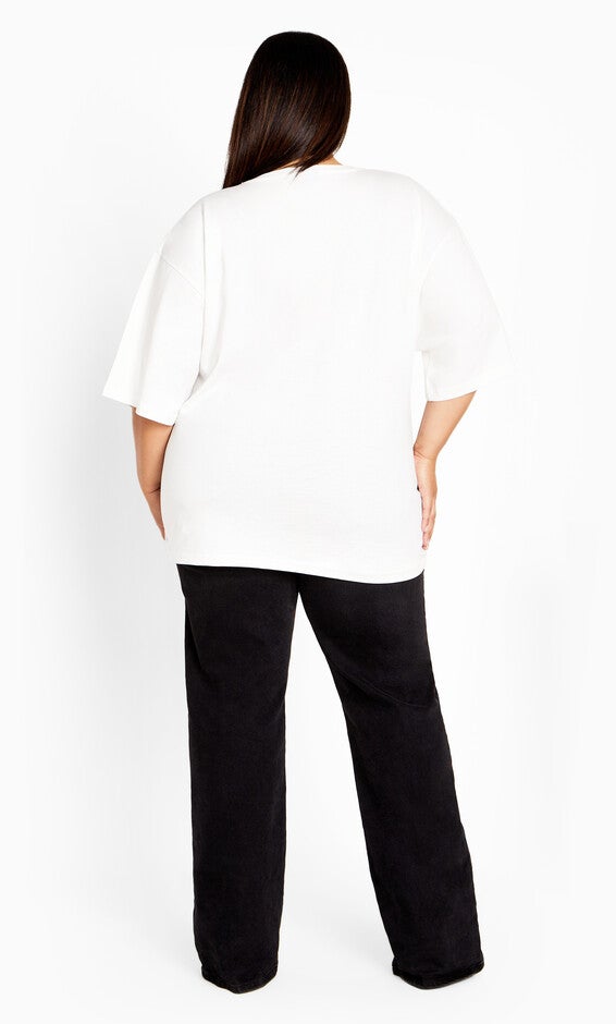 Oversized Graphic Tee - white, CLOUD KINGS CANYON, alternate image number null