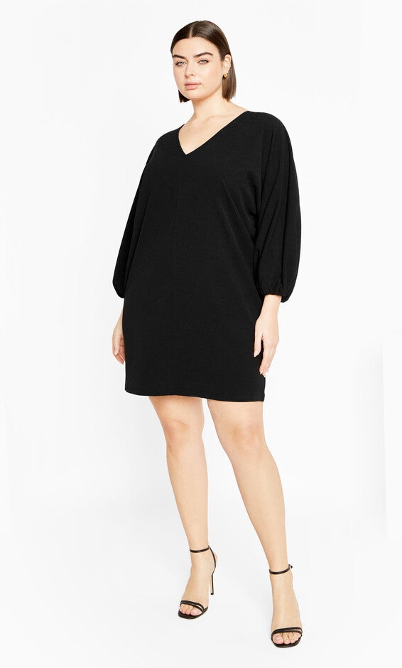 Lilia Dress - black, BLACK, hi-res image number null