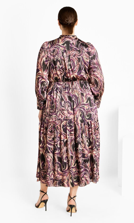 Suzanne Maxi Dress - plum, PURPLE, alternate image number null