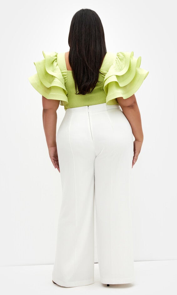 Bria Pant - ivory, WHITE, alternate image number null