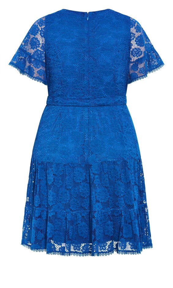 Garden Kisses Dress - blue, BLUE, alternate image number 6