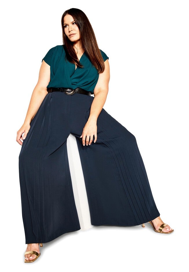 Avalina Pant - navy, BLUE, alternate image number null