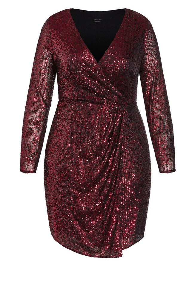 Razzle Dress - ruby, RED, alternate image number null