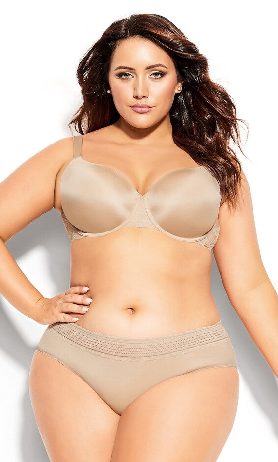Sexy Glam T-Shirt Bra - latte, BROWN, hi-res image number null
