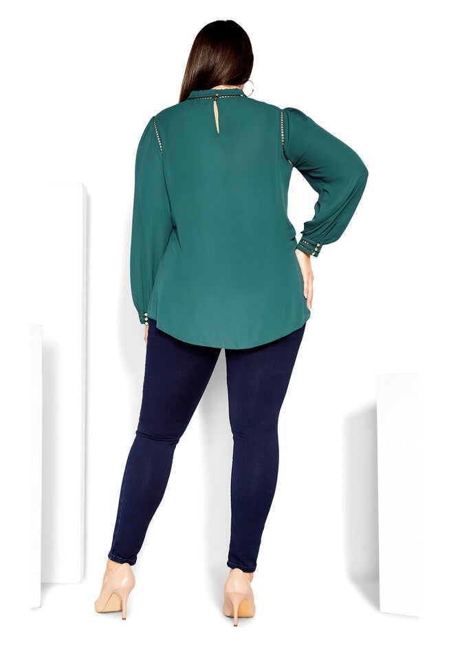 Kiss Me Quick Shirt - alpine, GREEN, alternate image number null