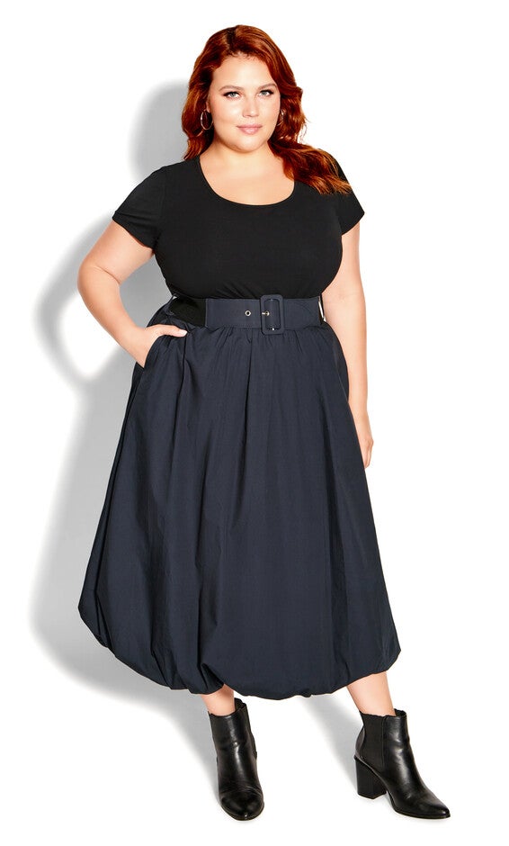 Paris Days Dress - navy, NAVY/BLACK, hi-res image number null