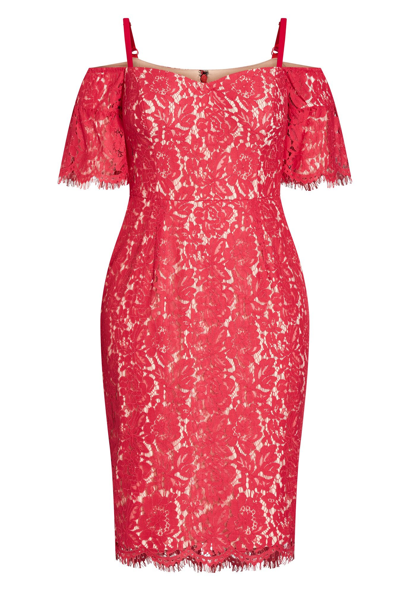 City chic lace whisper dress shop