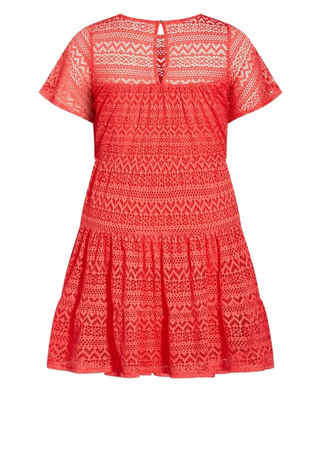 Serenity Dress - orange, ORANGE, alternate image number 3